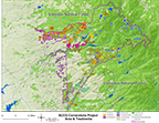 Map of ACCG Cornerstone Project Area & Treatments
