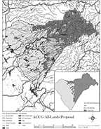 Map of ACCG All-Lands Proposal