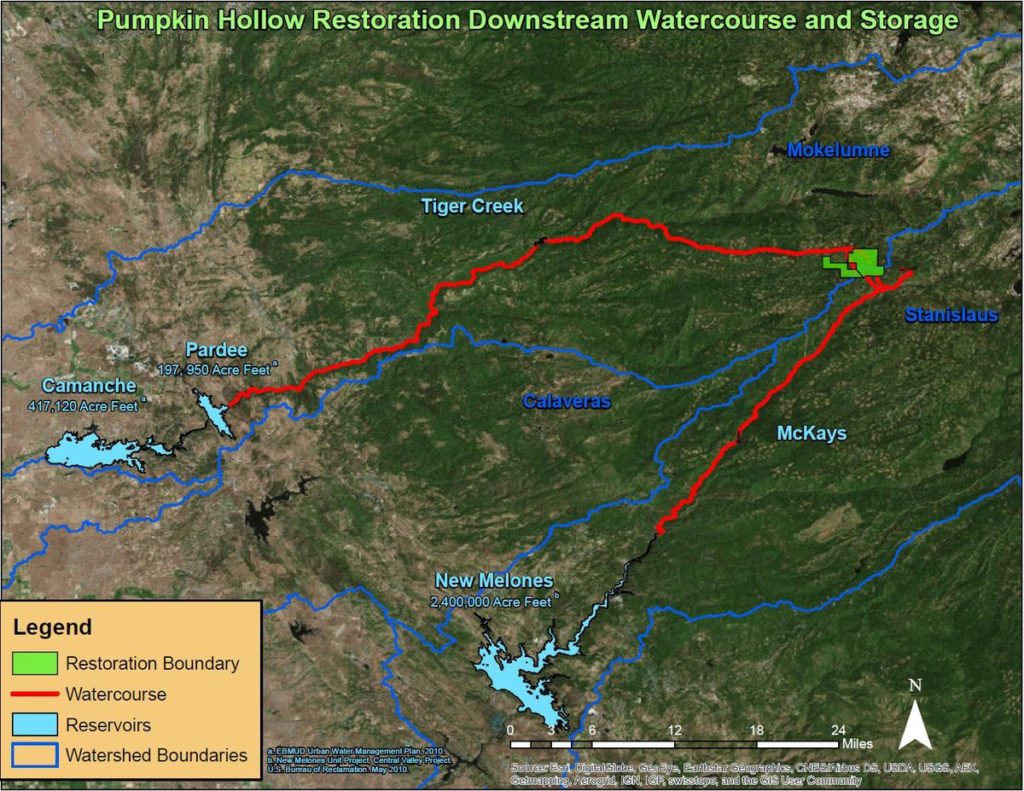 Map Courtesy of Upper Mokelumne River Watershed Authority