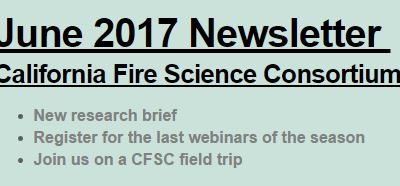 CFSC June 2017 Newsletter