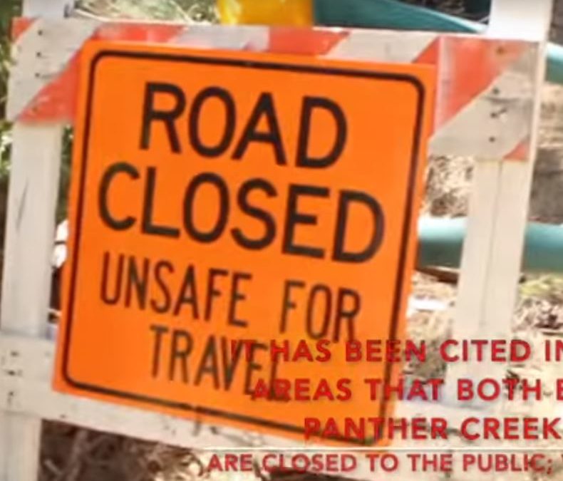 Hazardous Roads in California’s Eldorado National Forest