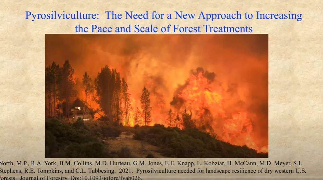 Dr. Malcolm North’s Presentation Now Available!