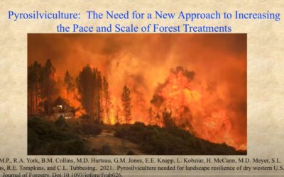 Dr. Malcolm North’s Presentation Now Available!